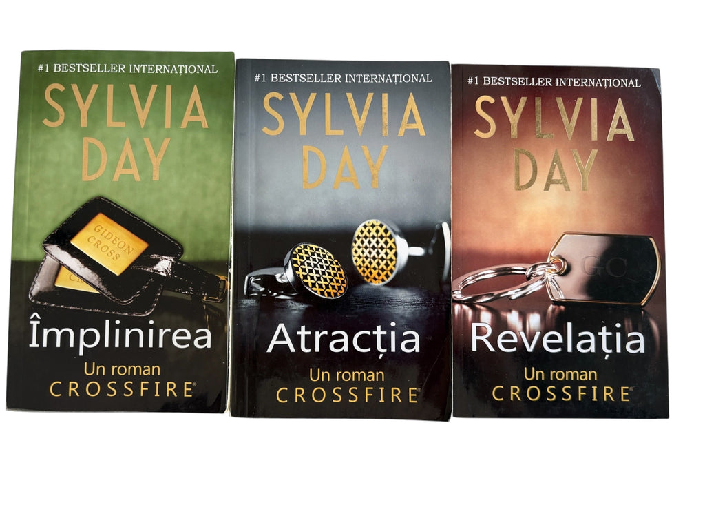 Pachet Crossfire - Atractia. Revelatia. Implinirea (3 vol.) Pachet Crossfire - Atractia. Revelatia. Implinirea (3 vol.) Sylvia Day