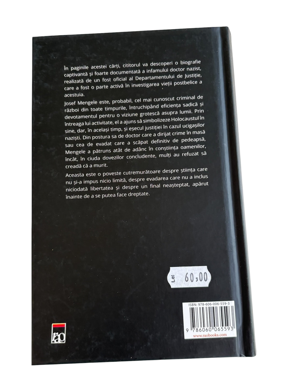 Mengele. Demascarea îngerului morții - David G. Marwell