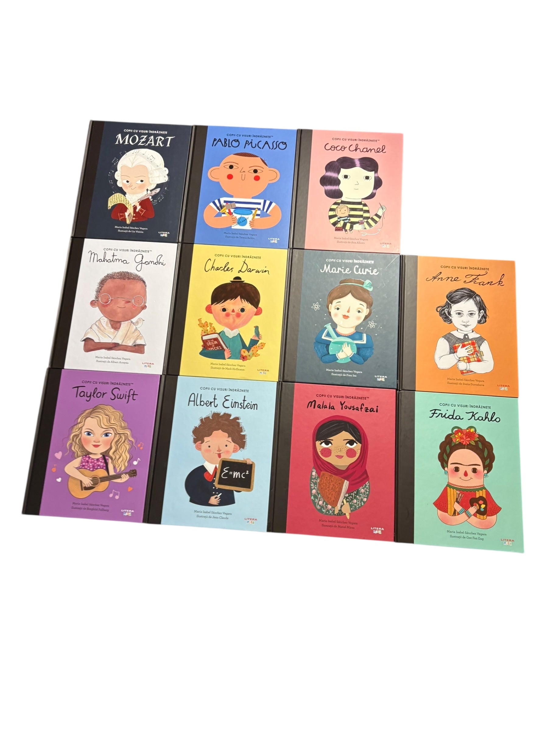 Pachet 11 volume din seria Copii cu visuri îndrăznețe