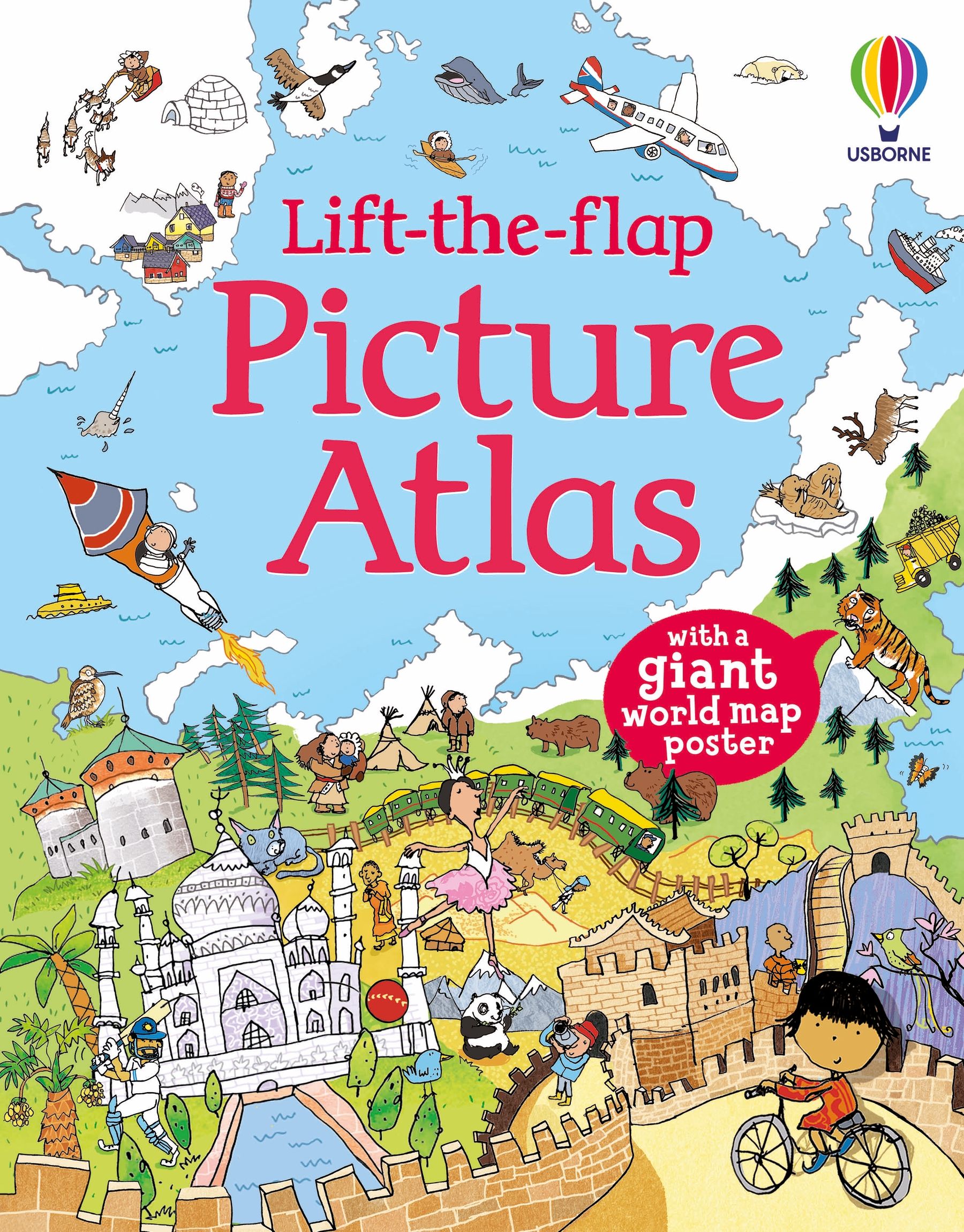 Usborne Lift-the-Flap Picture Atlas