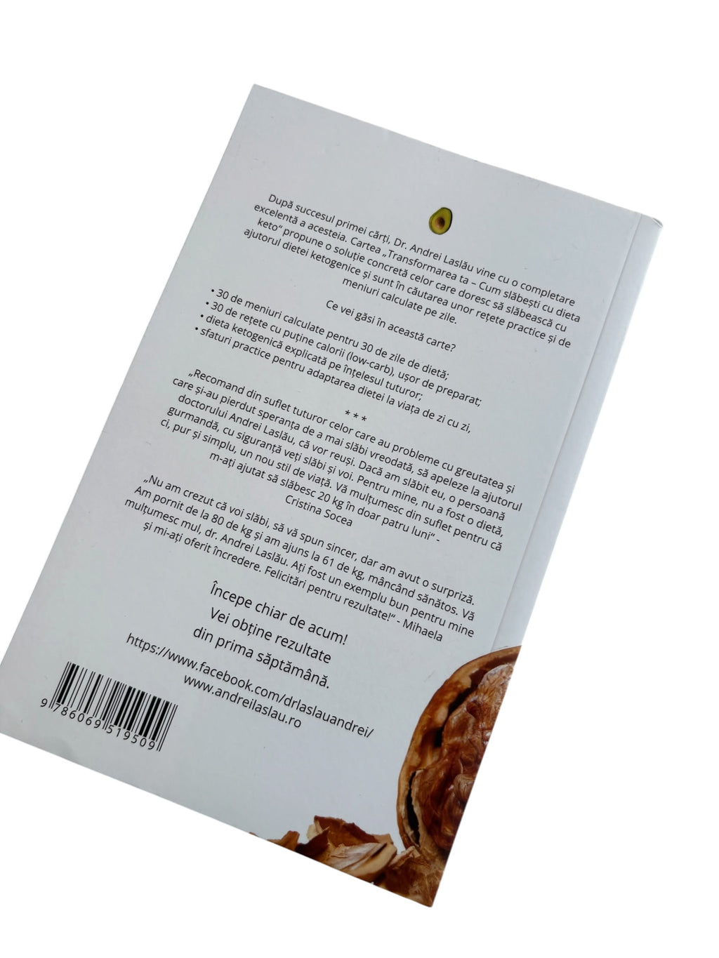 Transformarea ta. Cum slabesti cu dieta keto - Dr. Andrei Laslau