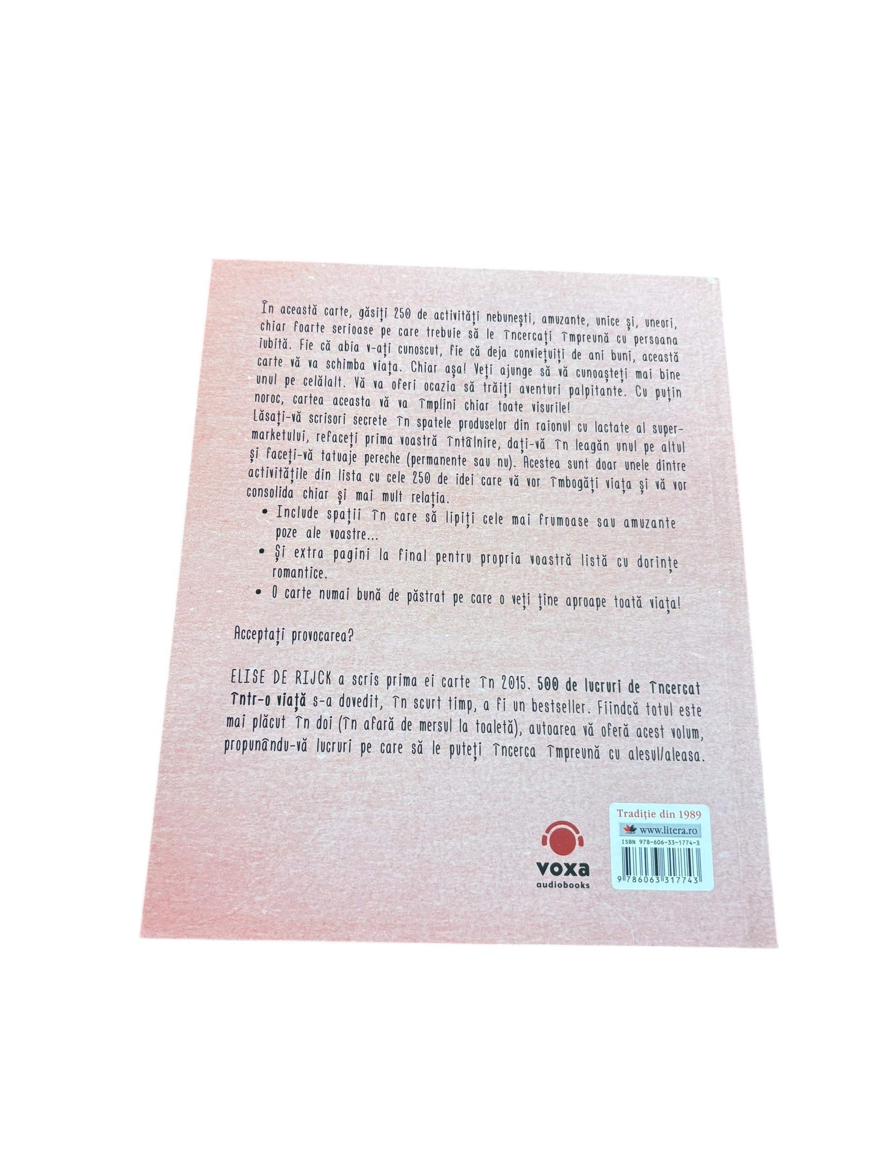 250 de lucruri de încercat într-o viață - pentru cupluri