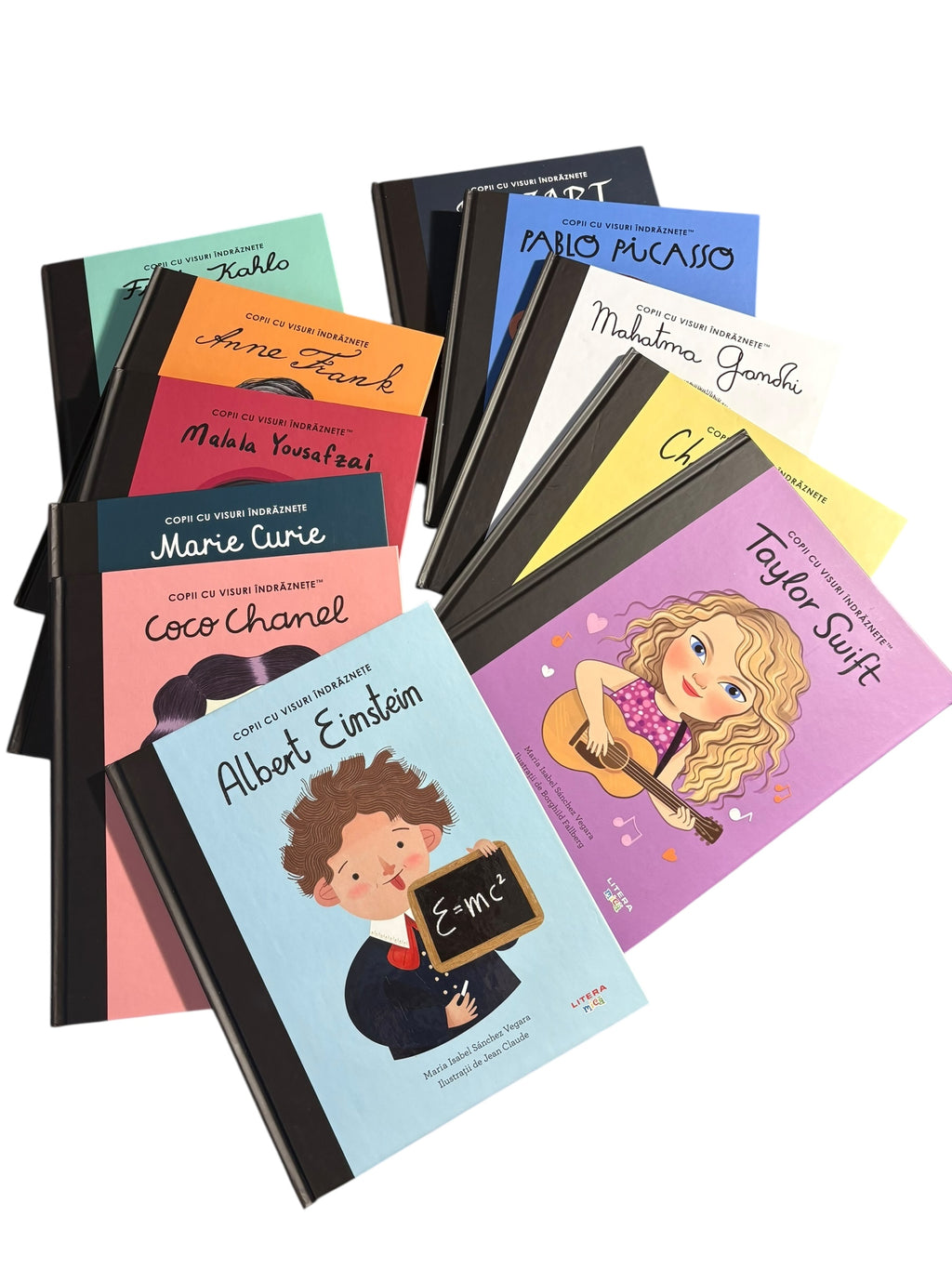 Pachet 11 volume din seria Copii cu visuri îndrăznețe