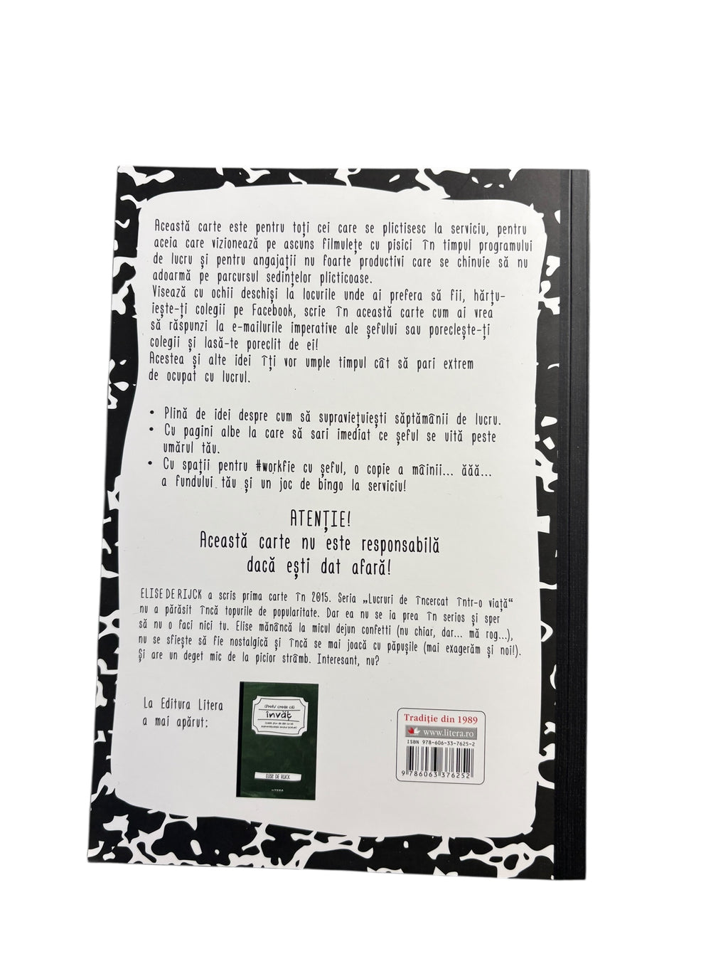 Șefu' crede că muncesc - caiet plin de idei ca să supraviețuiești săptămânii de lucru