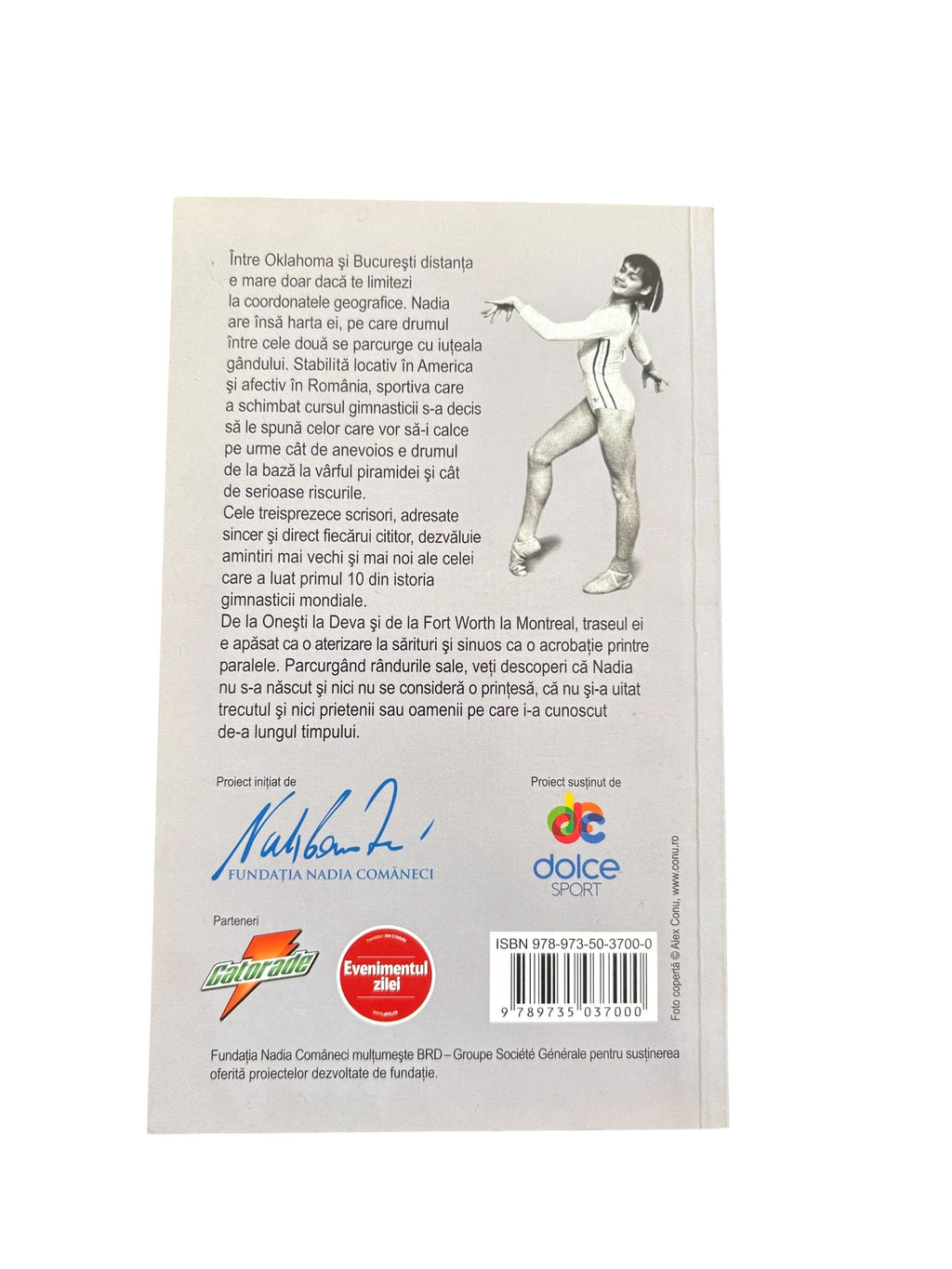 Scrisori către o tânără gimnasta - Nadia Comăneci