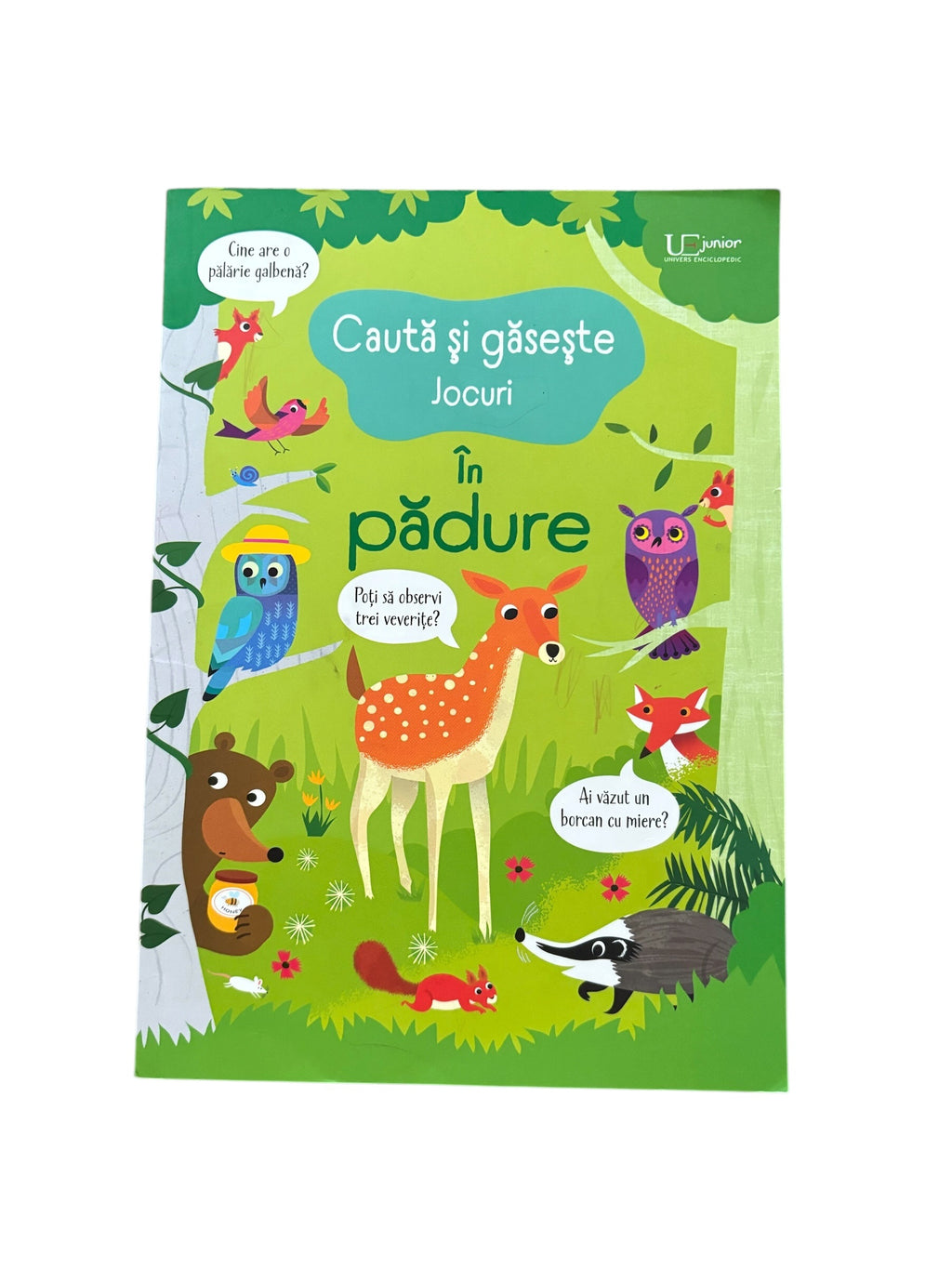 Cauta si gaseste jocuriIn padure - Kirsteen Robson