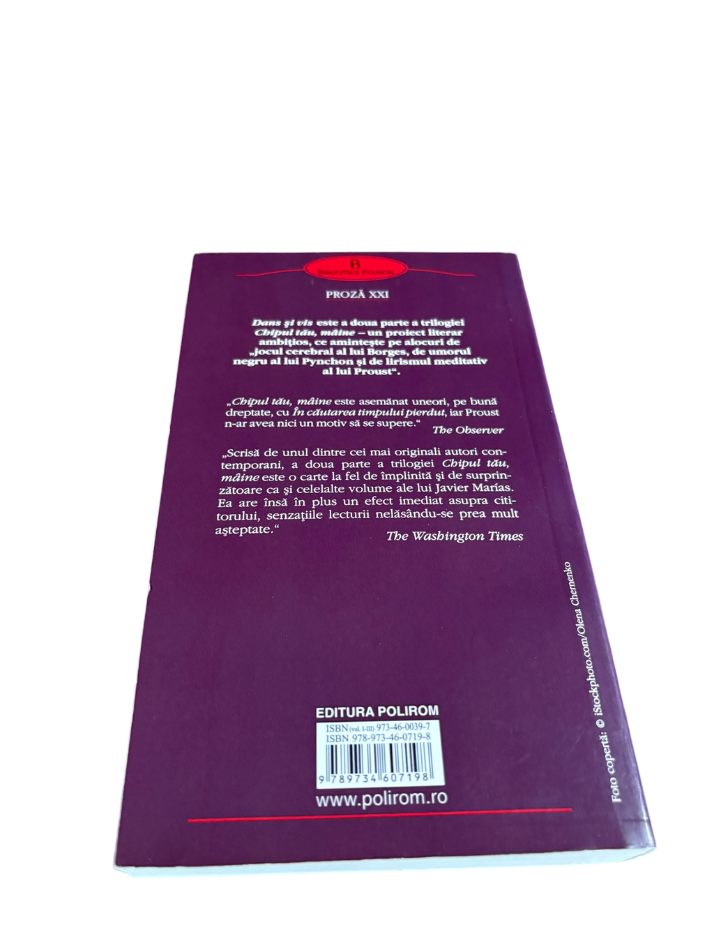 Chipul tău mâine. Dans și vis - Javier Marías