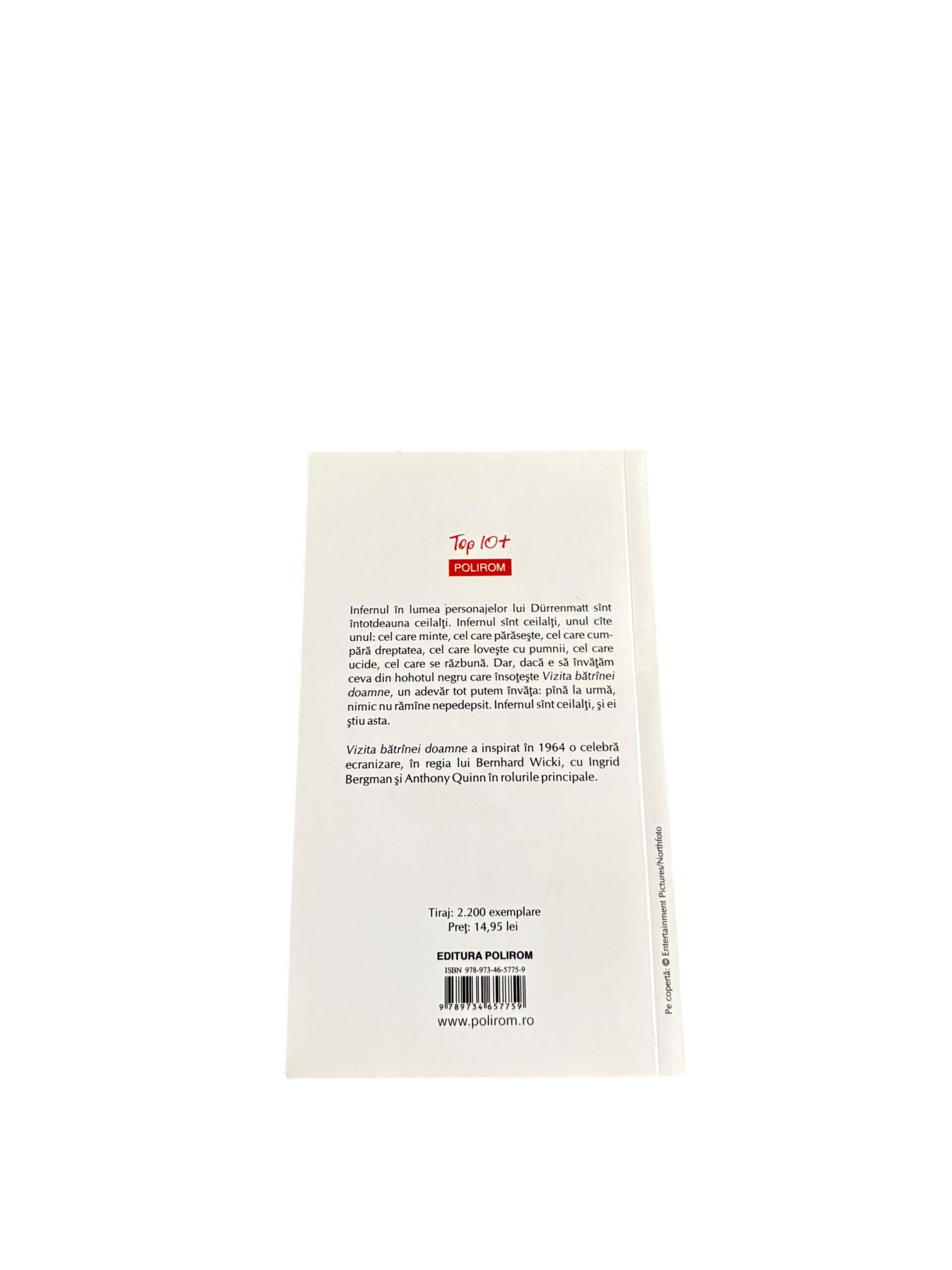 Vizita bătrânei doamne - Friedrich Dürrenmatt