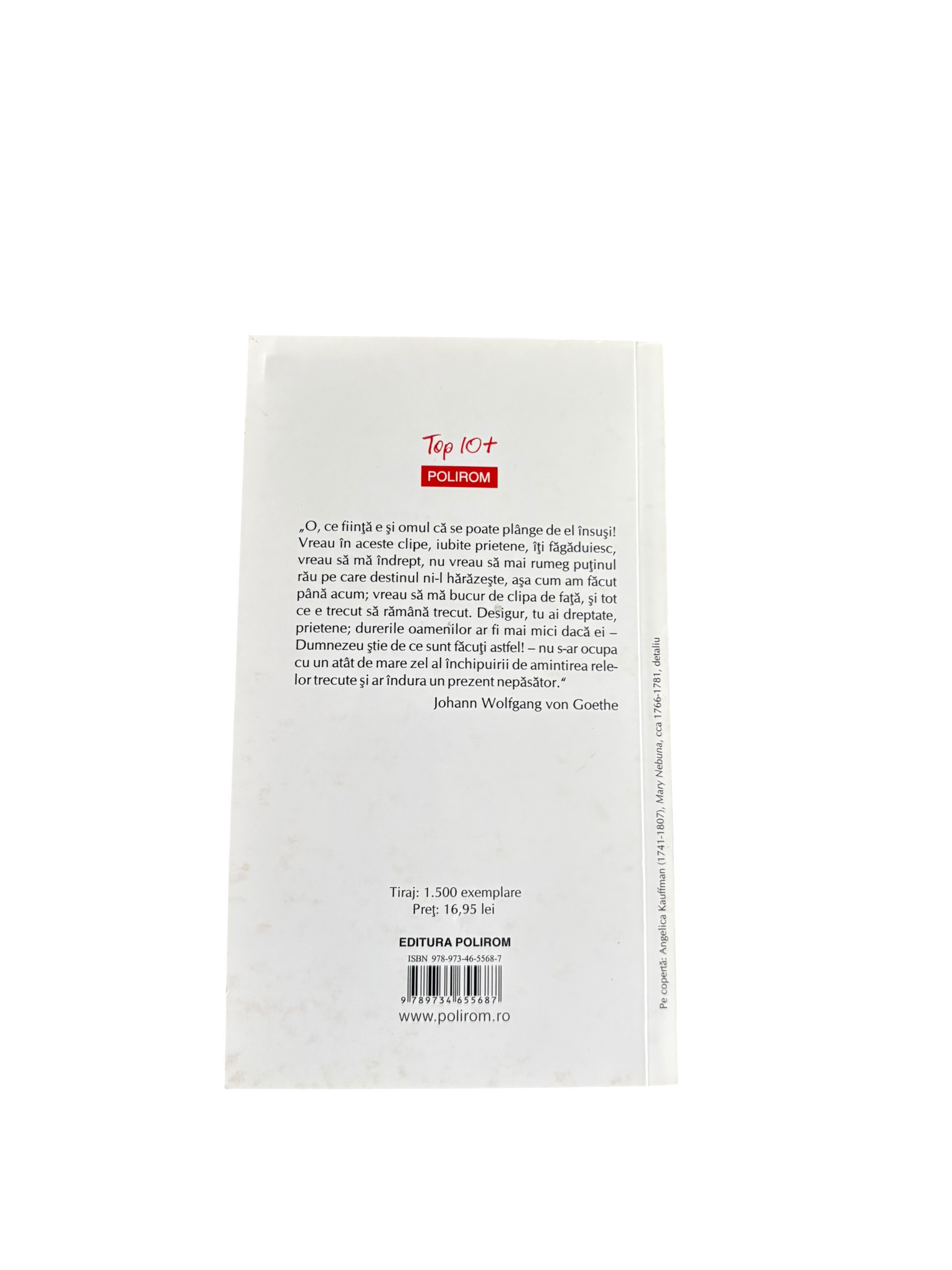 Suferinţele tânărului Werther -  Johann Wolfgang von Goethe