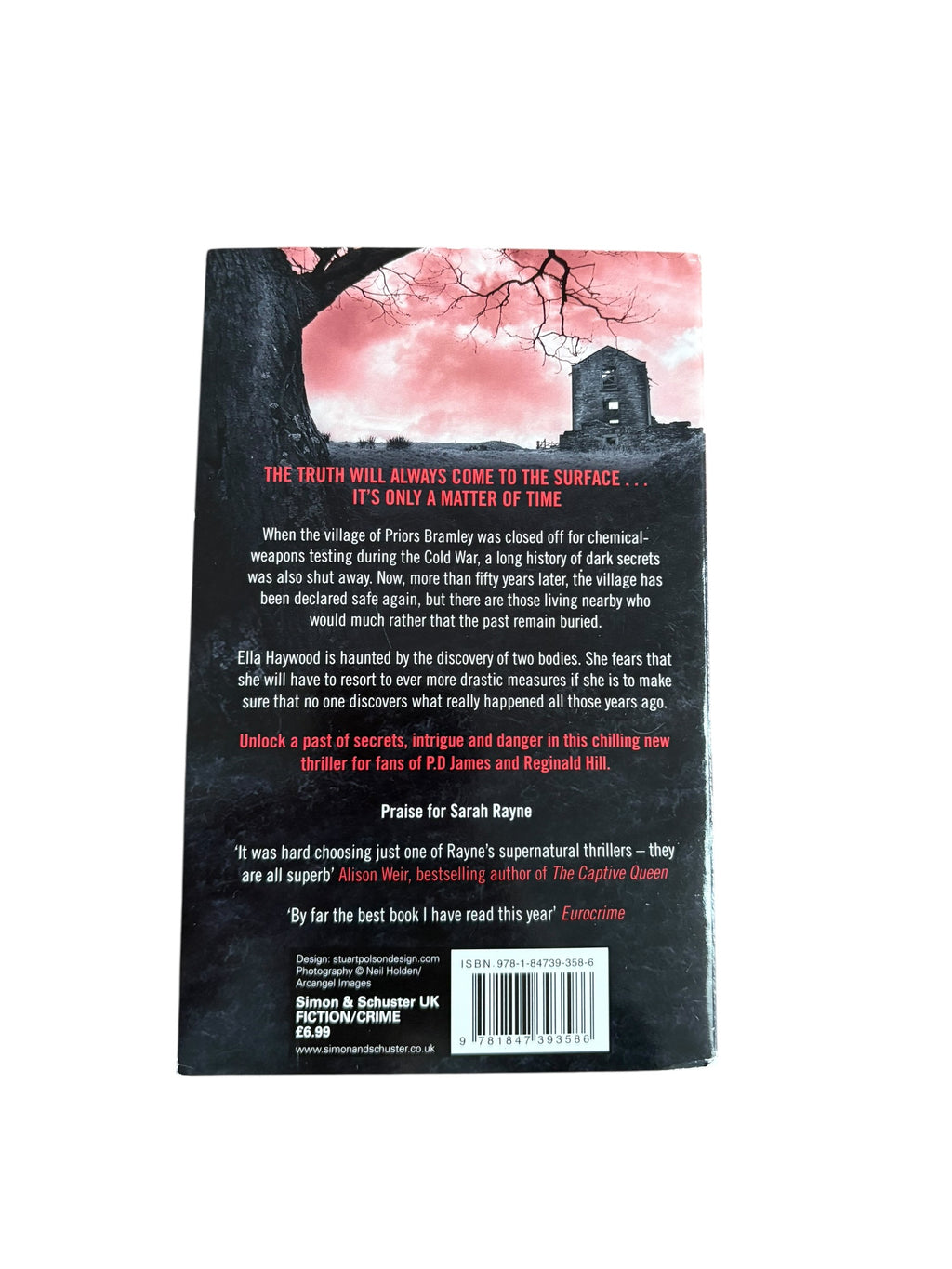 What Lies Beneath Hardcover - Sarah Rayne