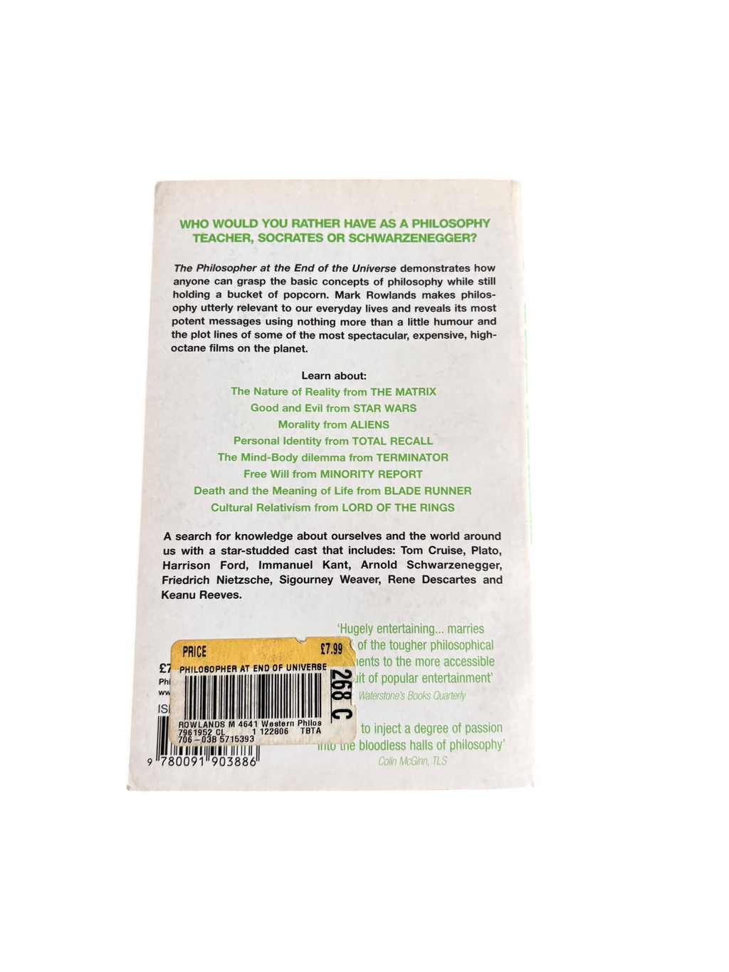 The Philosopher At The End Of The Universe - Mark Rowlands