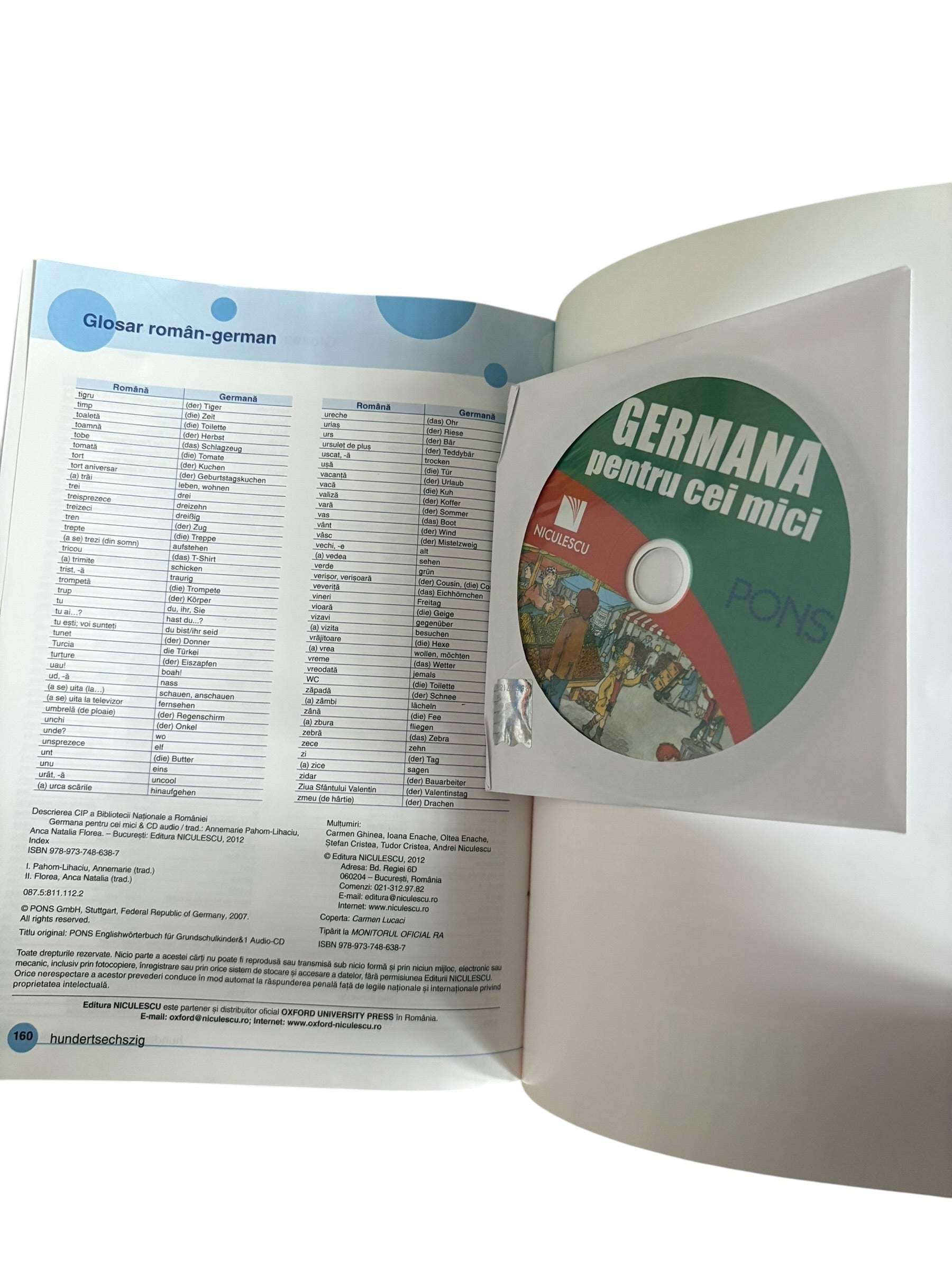 Germana pentru cei mici & CD audio
