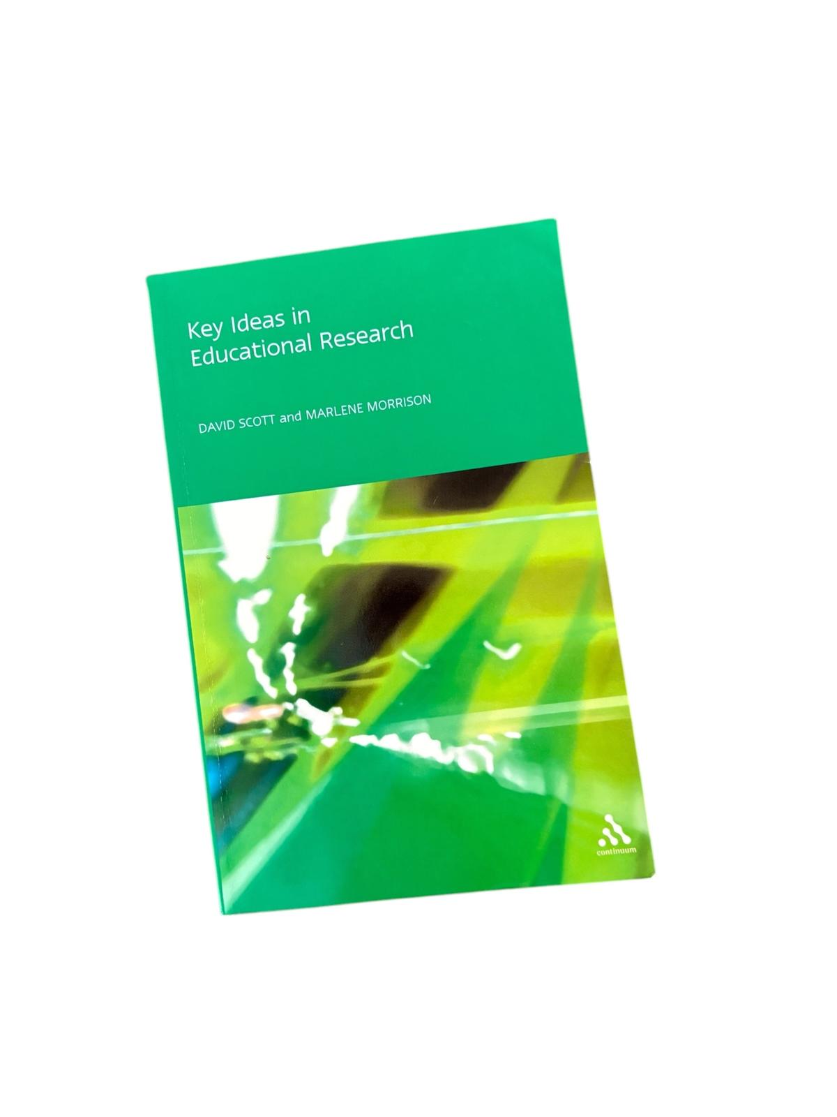 Key ideas in educational research
