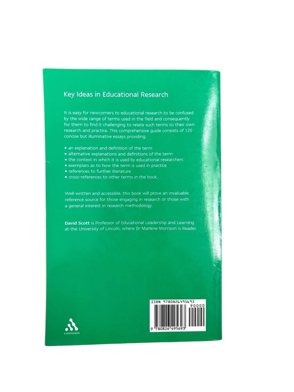 Key ideas in educational research