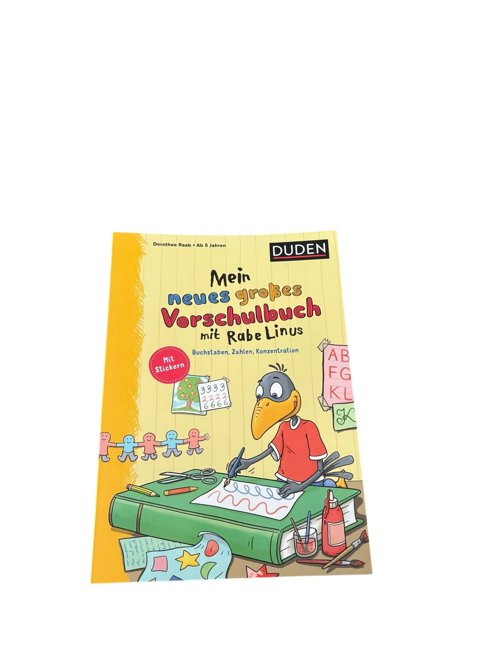 Mein neues großes Vorschulbuch mit Rabe Linus