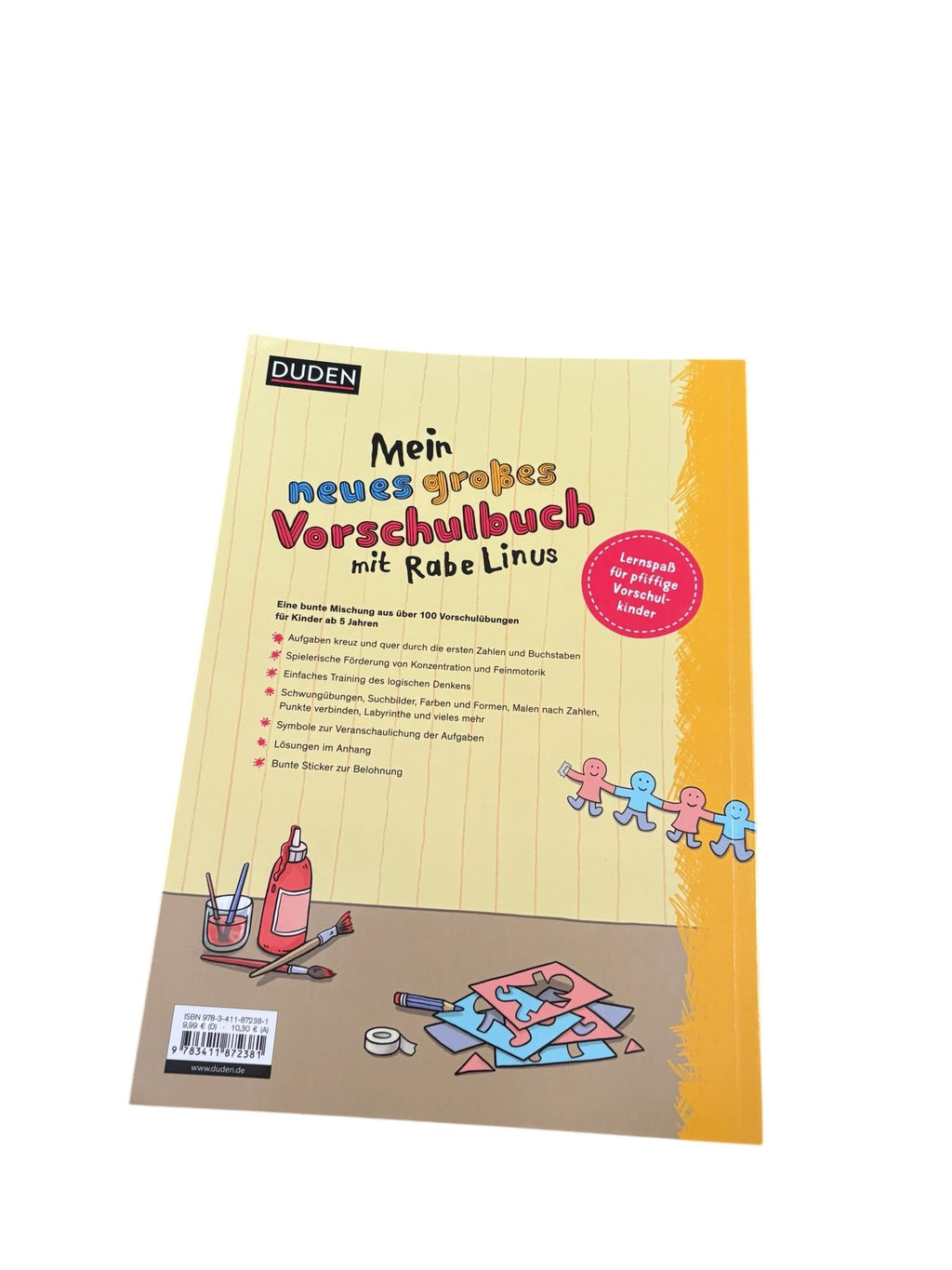 Mein neues großes Vorschulbuch mit Rabe Linus