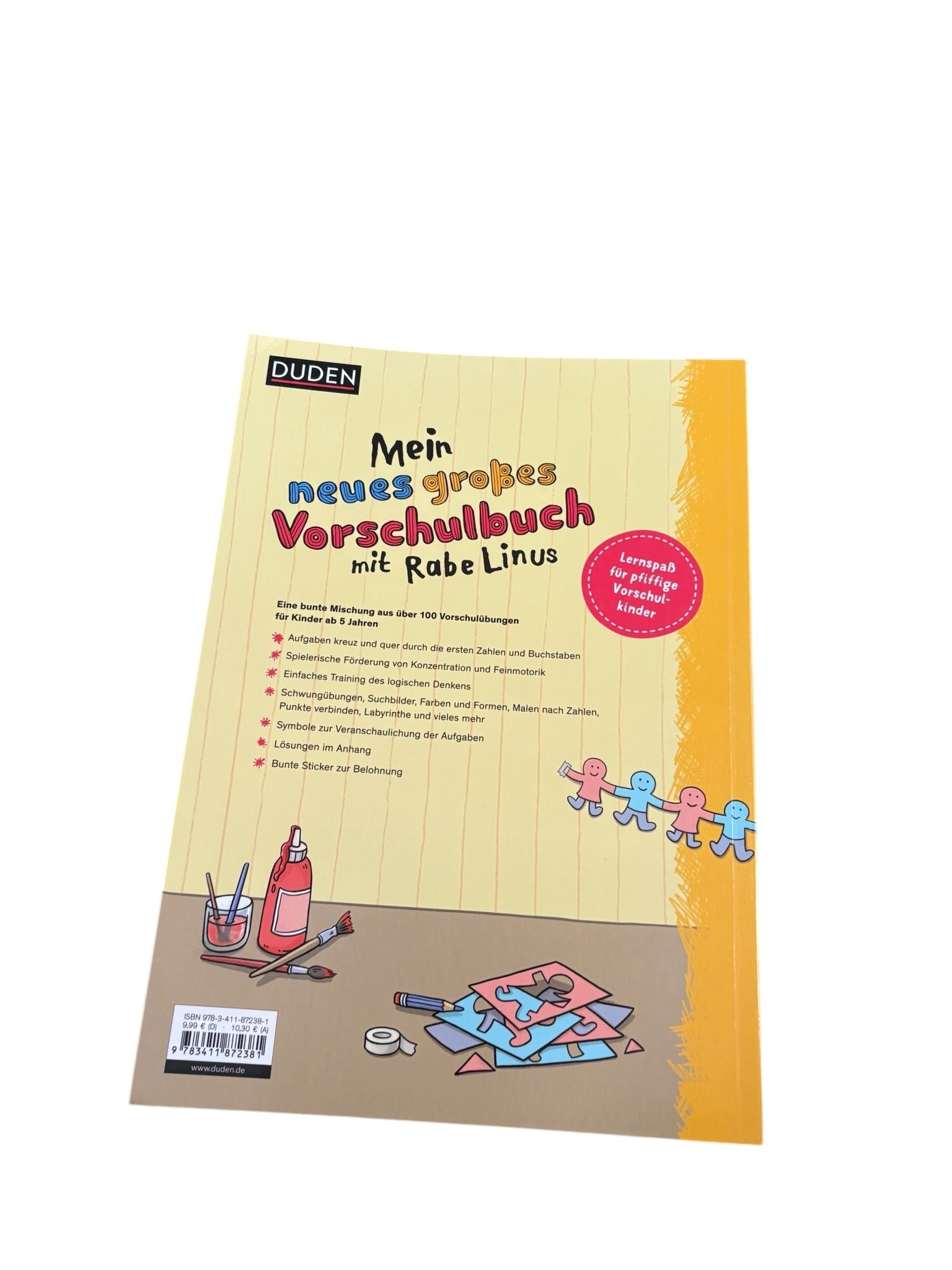 Mein neues großes Vorschulbuch mit Rabe Linus